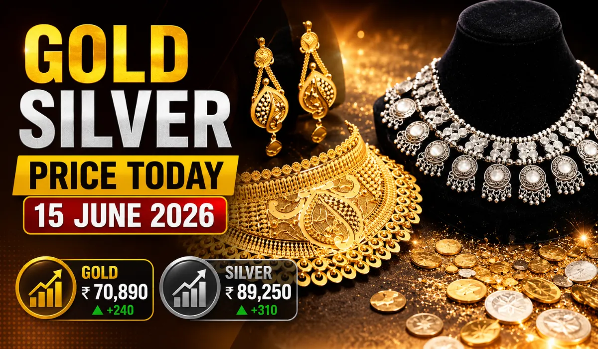 Gold Silver Price Today 15 June