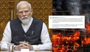 PM Modi announce compensation on Malviya Nagar fire incident