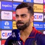 Virat Kohli POTM Statement