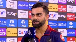 Virat Kohli POTM Statement