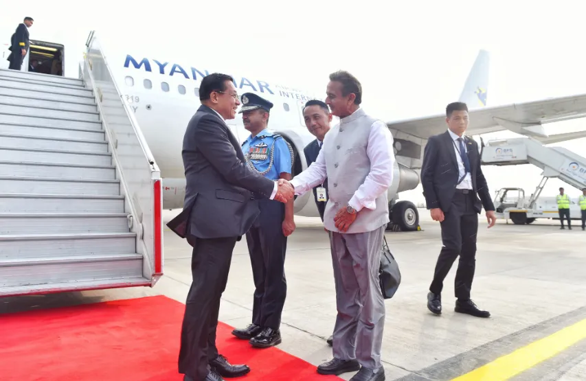 Myanmar President India Visit