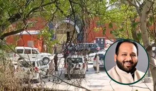 Kejriwal and Cm Mann Visited Ambala Central Jail (credit S-M)