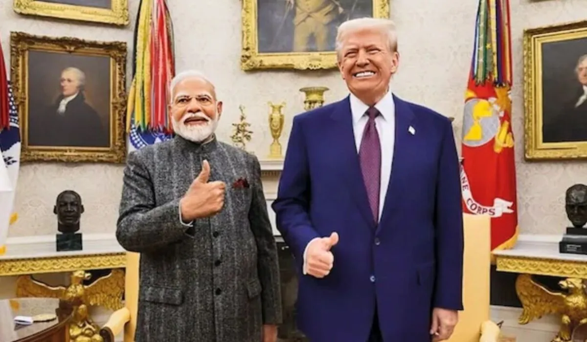 Donald trump on PM Modi(credit S-M)