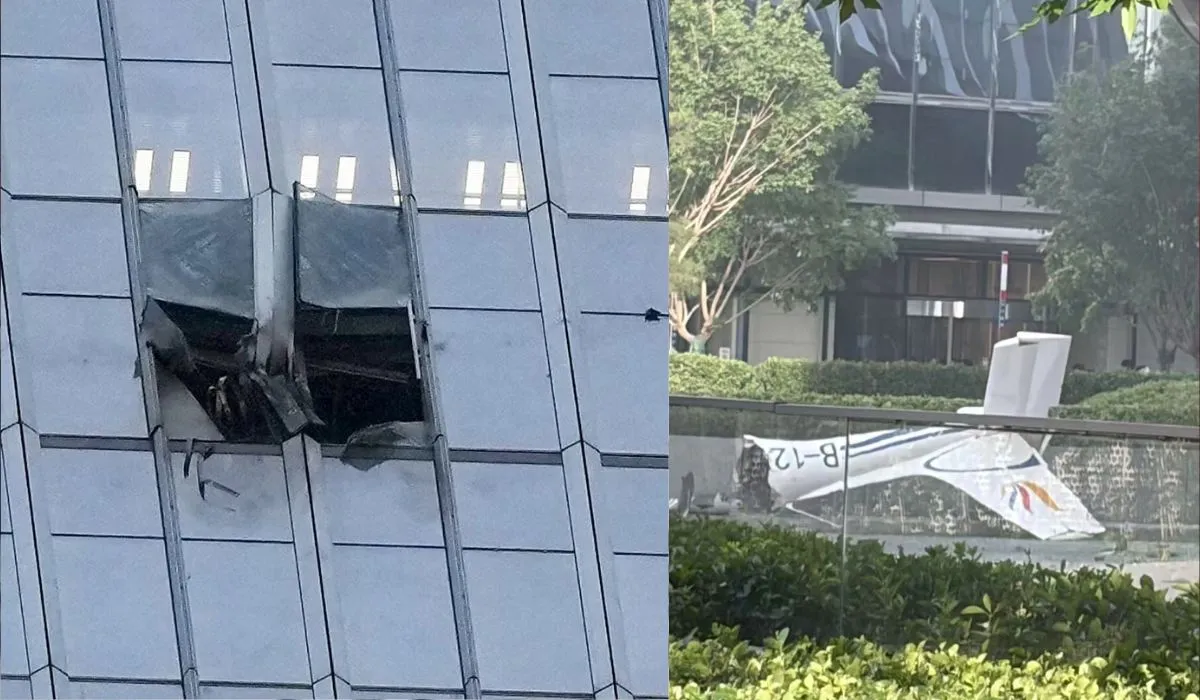 BREAKING: बीजिंग में बड़ा विमान हादसा! 109 मंजिला इमारत से टकराया प्लेन, दहल उठा पूरा इलाका