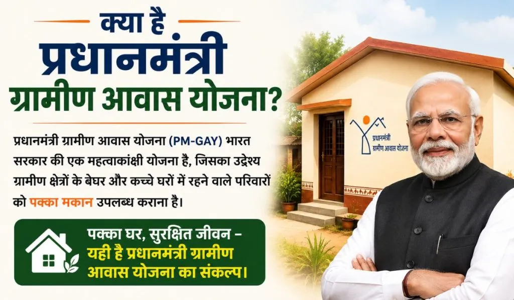 Pradhanmantri Gramin Awaas Yojana (credit AI ganrated )