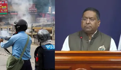 Randhir Jaiswal Respond on PoK Protests (credit S-M)