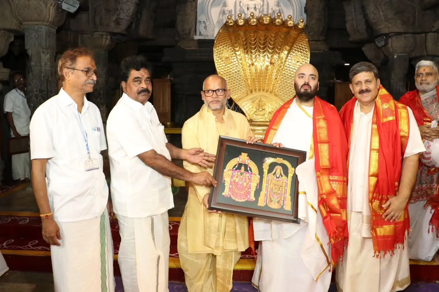 Anant Ambani Tirupati Visit