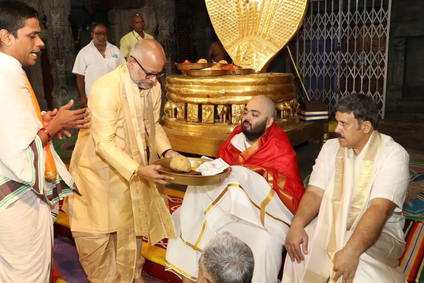 Anant Ambani Tirupati Visit