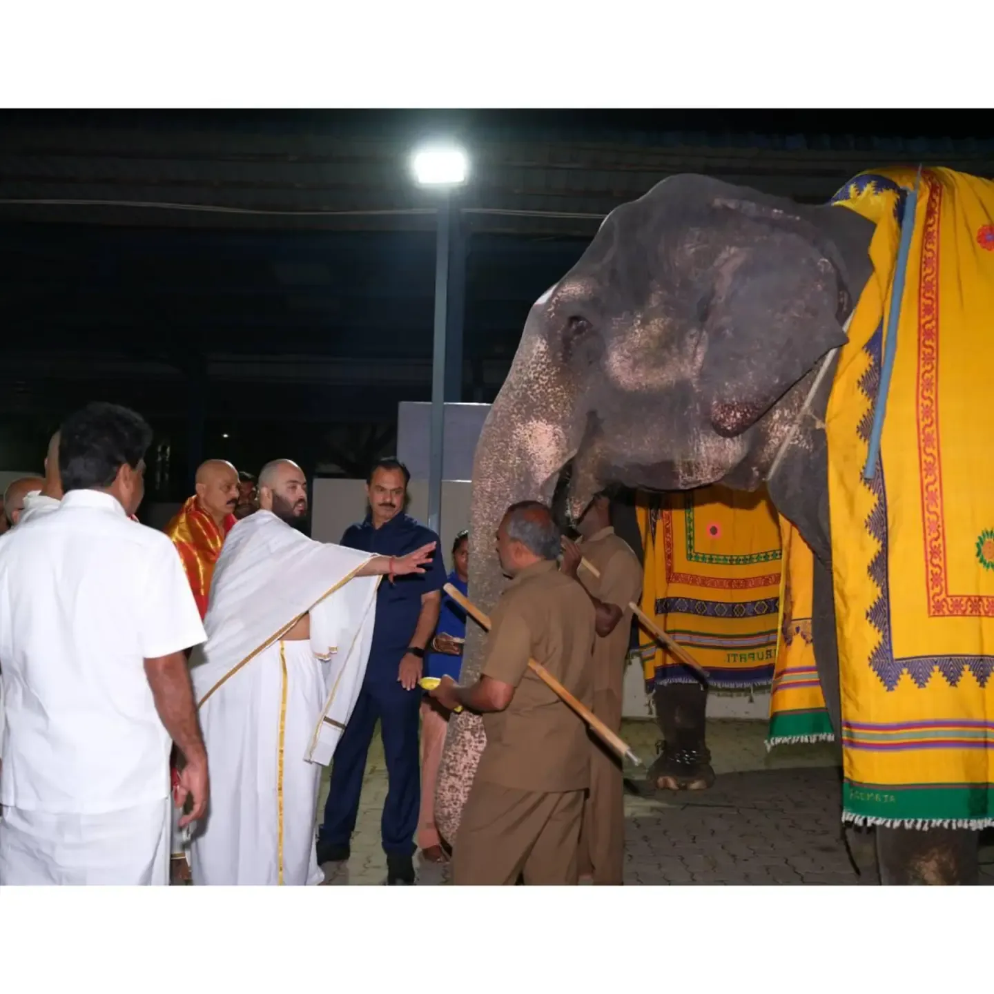Anant Ambani Tirupati Visit