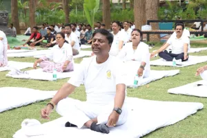 Chhattisgarh Minister Kedar Kashyap Yoga