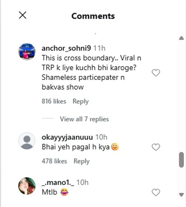 Ram Kapoor Lock Upp controversy( Source: Social Media)