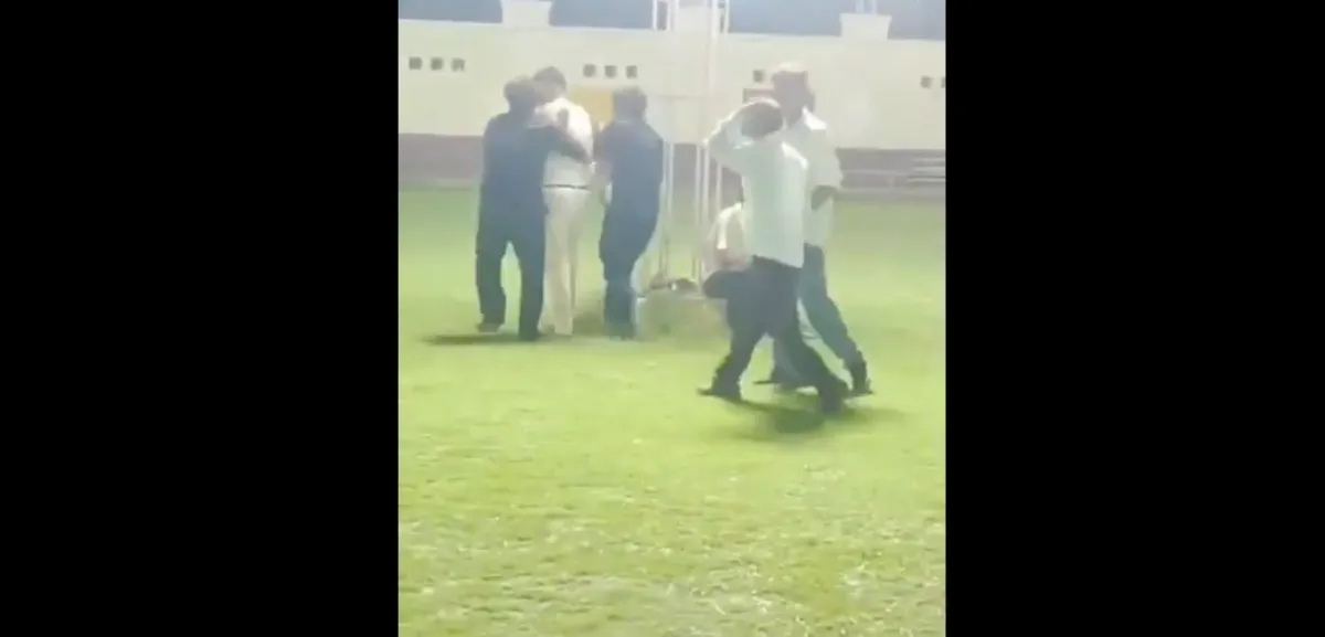 Aligarh Groom Sword Attack