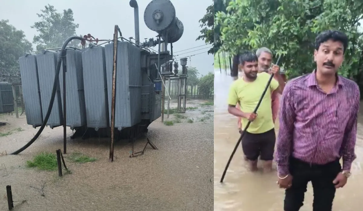 Baghpat Power Substation Flooded