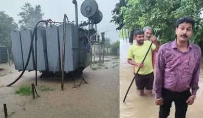 Baghpat Power Substation Flooded