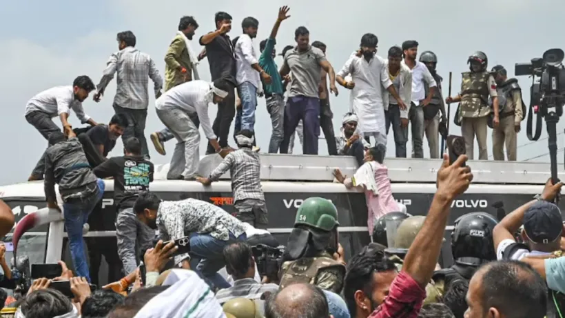 Bhopal Farmers Protest