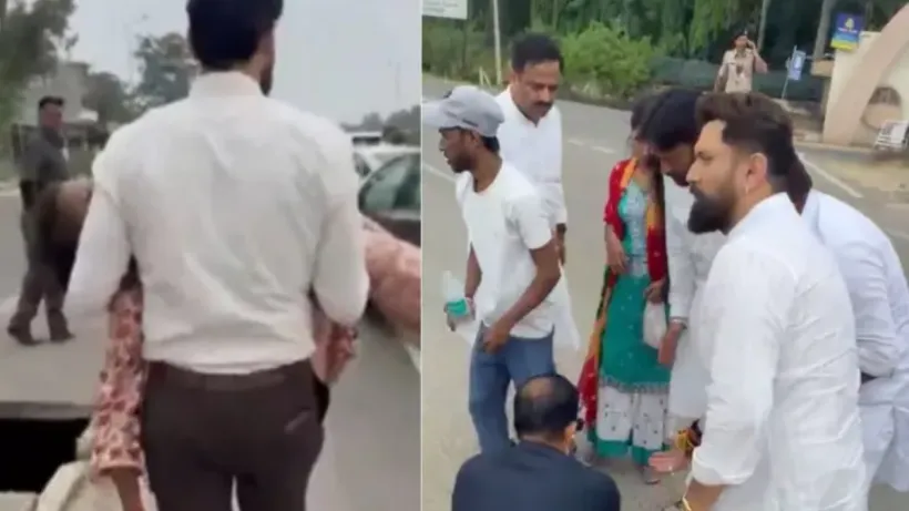 Chirag Paswan helped injured girl