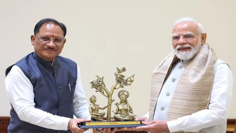 CM Vishnu Deo Sai Met PM Modi