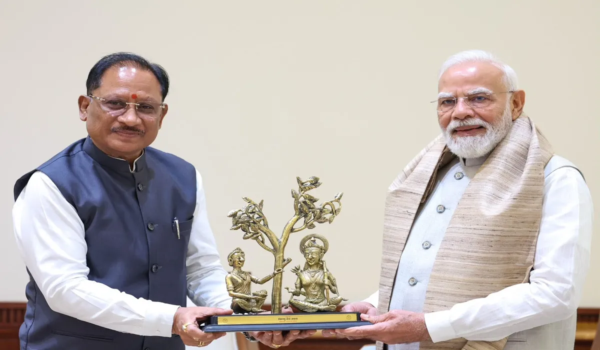 CM Vishnu Deo Sai Met PM Modi