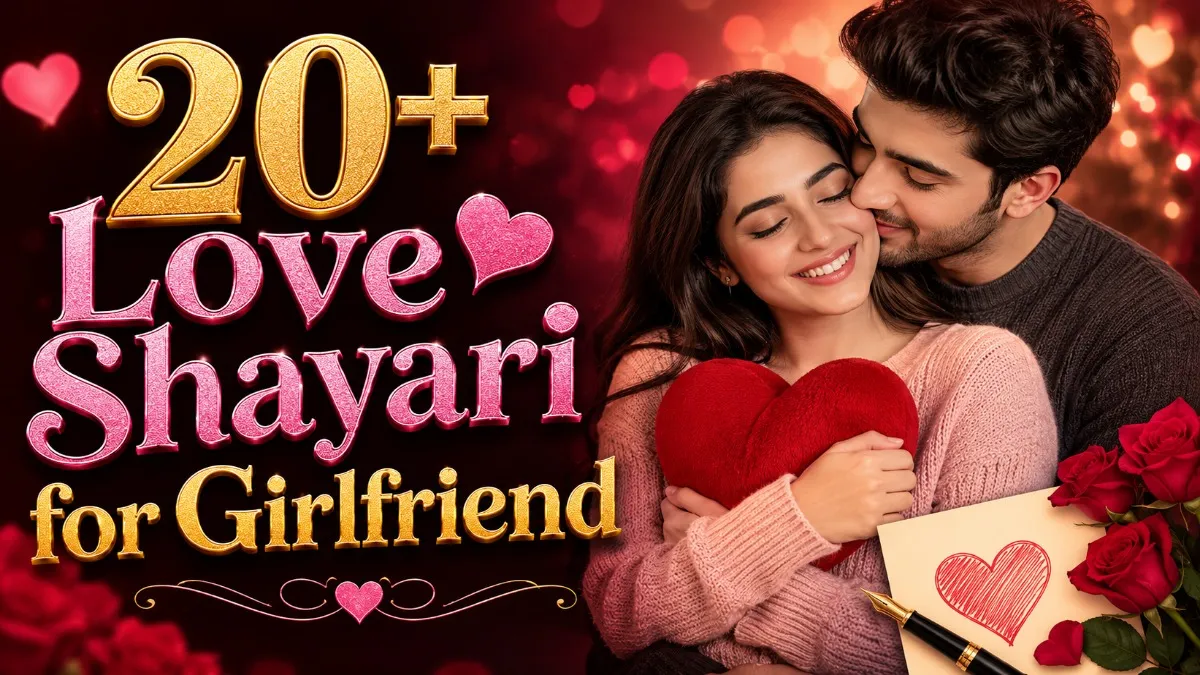 Girlfriend ke Liye Romantic Shayari