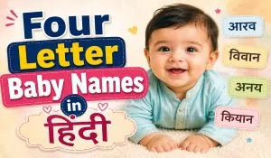 Four Letter Baby Names in Hindi