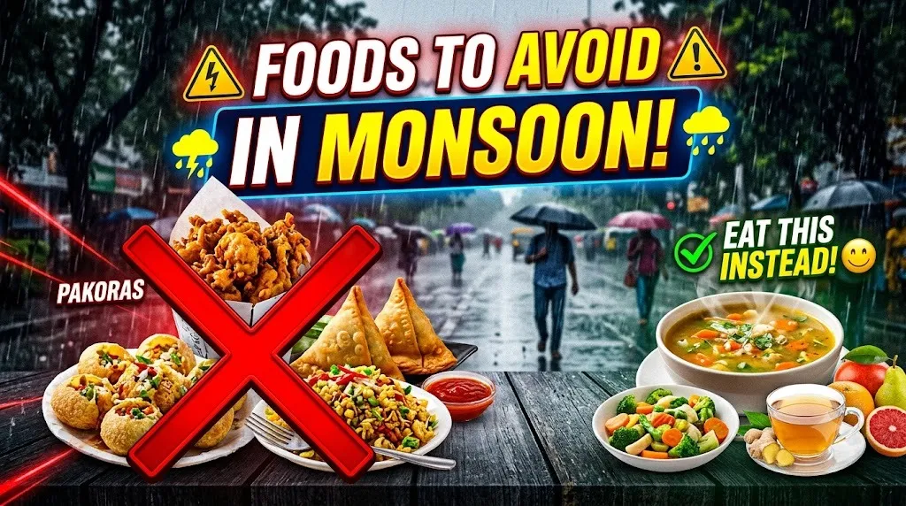 Foods to Avoid in Monsoon