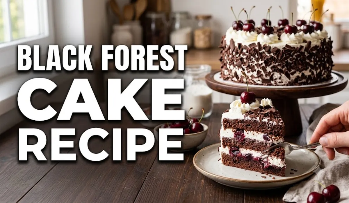 Black Forest Cake Recipe