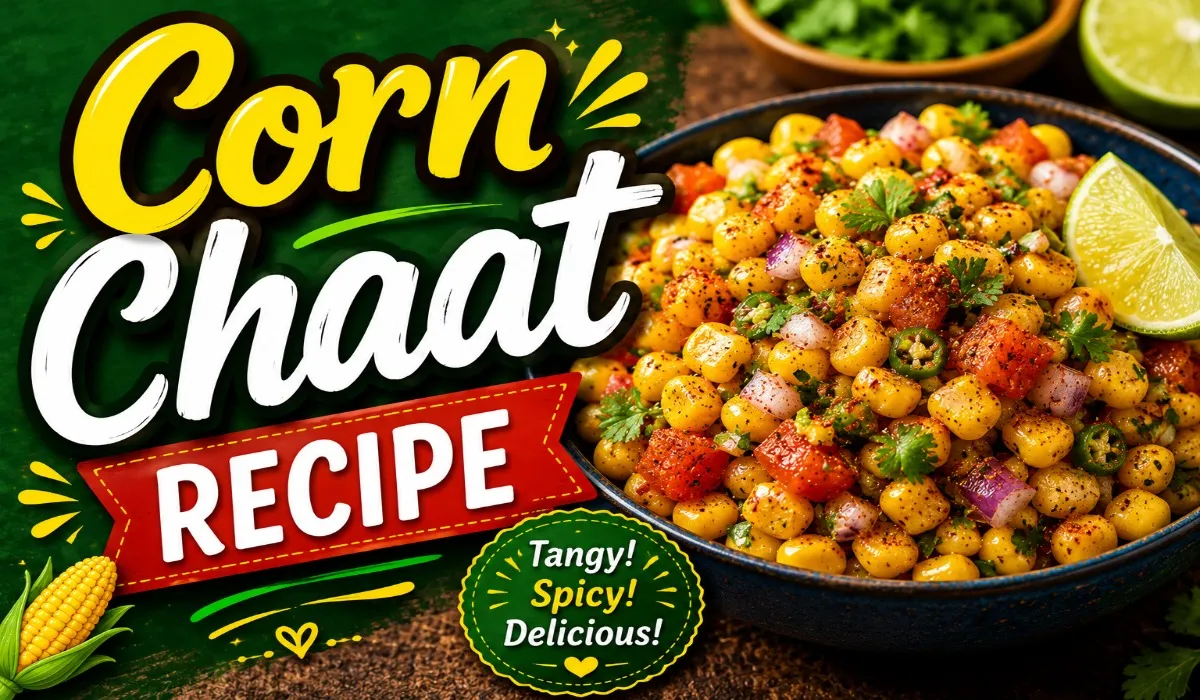 Corn Chaat Recipe