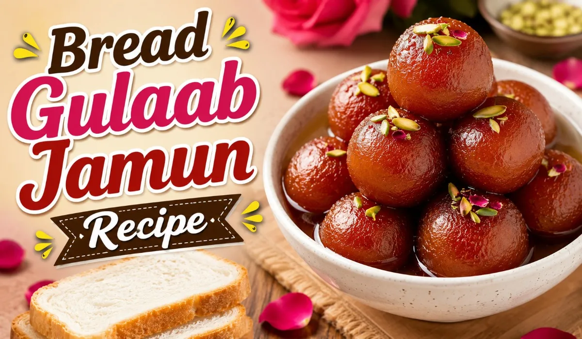 Bread Gulaab Jamun Recipe