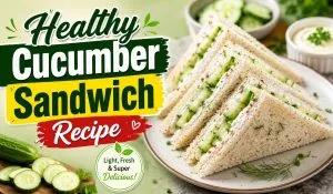 Healthy Cucumber Sandwich Recipe