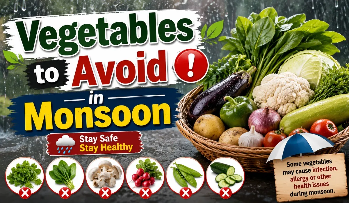 Vegetables to Avoid in Monsoon
