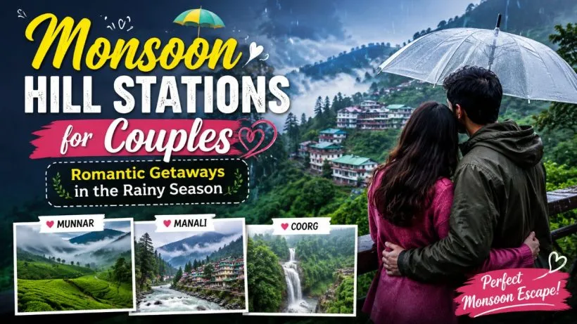 Monsoon Hill Stations for Couples