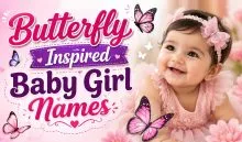 Butterfly Inspired Baby Girl Names