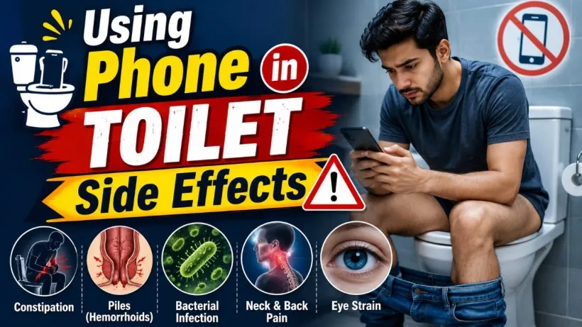 Using Phone in Toilet Side Effects