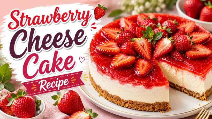 Strawberry Cheese Cake Recipe