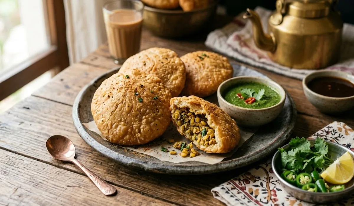 Moong Dal Kachori Recipe in Hindi