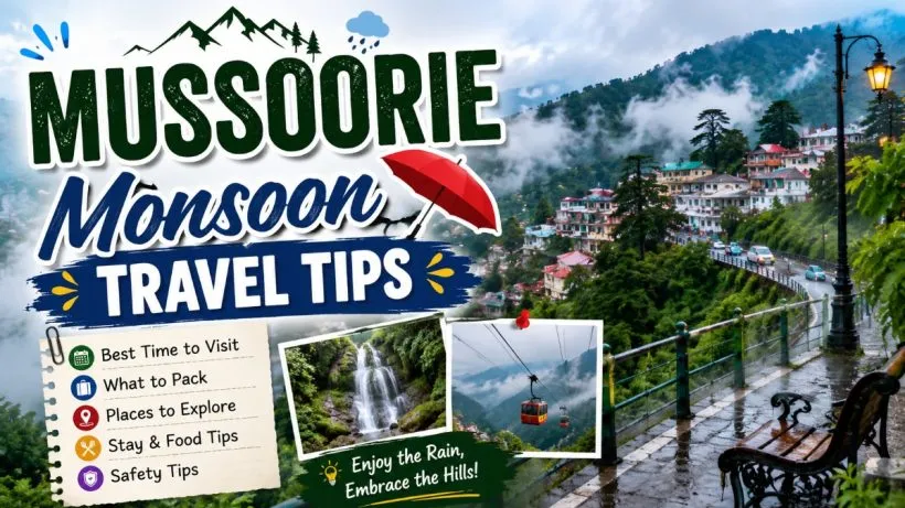 Mussoorie Monsoon Travel Tips
