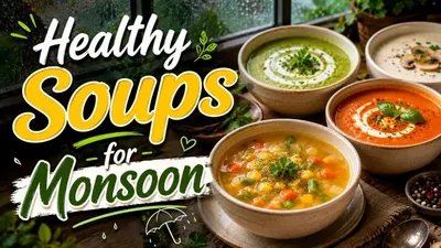 Healthy Soups for Monsoon