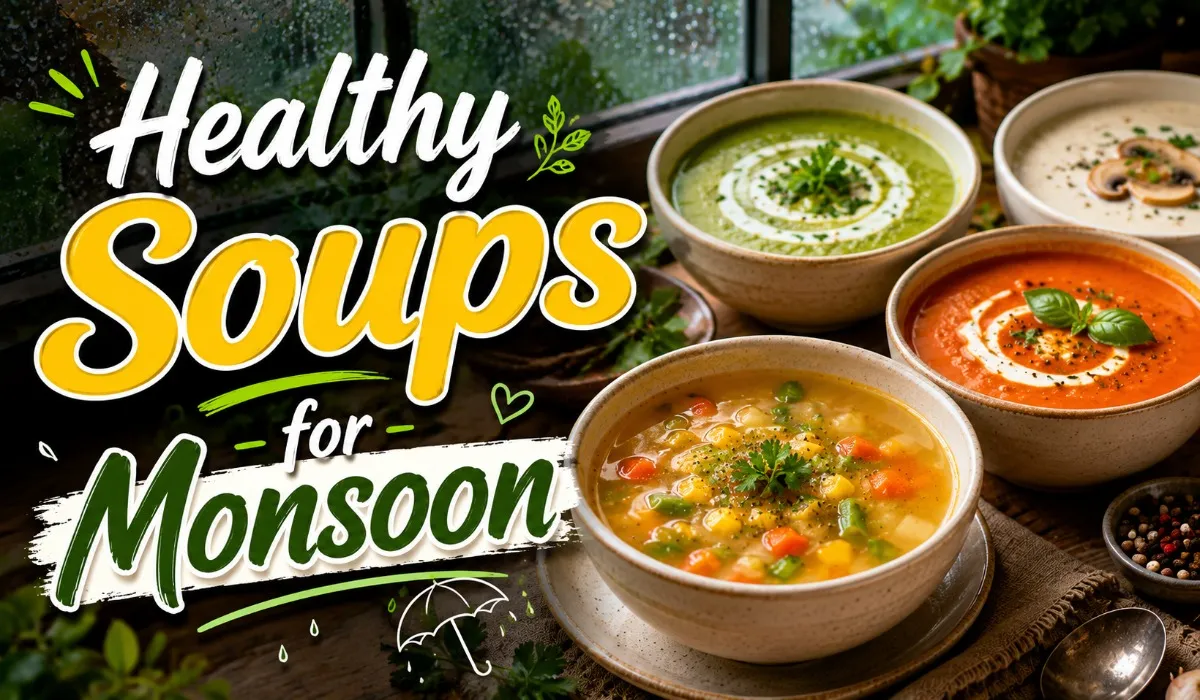 Healthy Soups for Monsoon