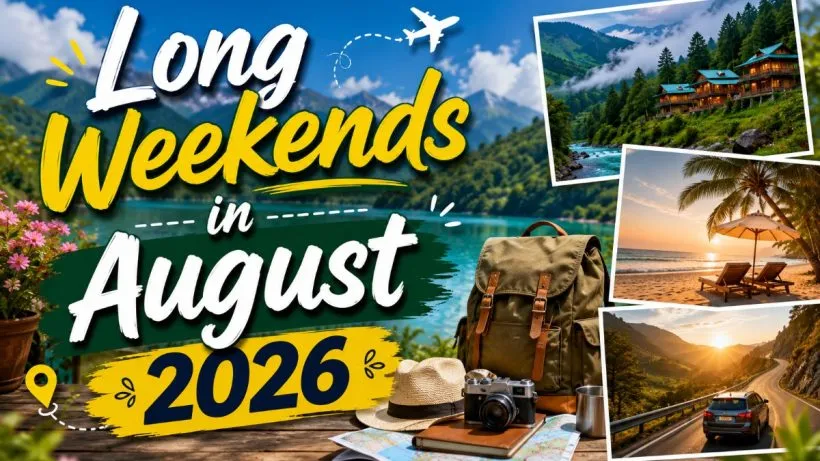 Long Weekends in August 2026