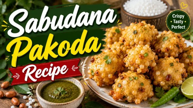 Sabudana Pakoda Recipe in Hindi
