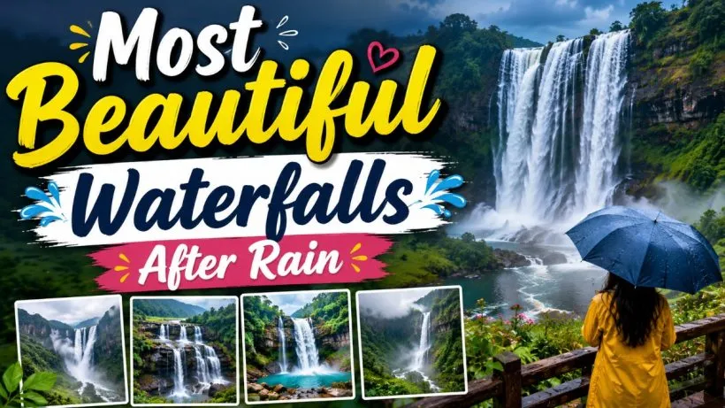 Most Beautiful Waterfalls After Rain