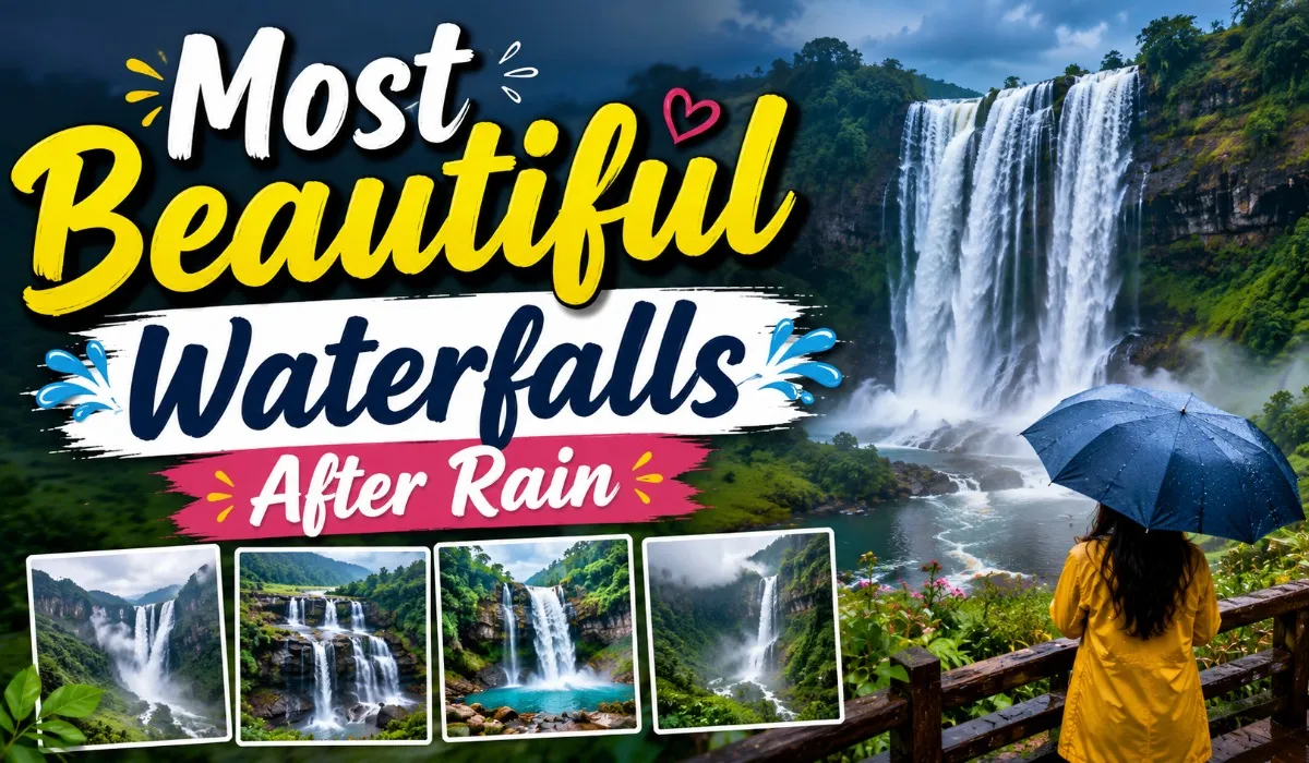 Most Beautiful Waterfalls After Rain