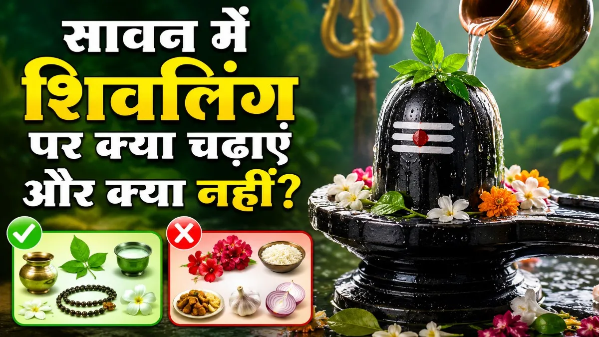 Sawan me Shivling par Kya Chadhaye
