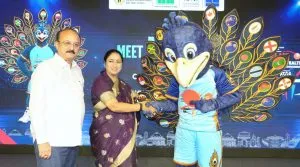 Delhi : कॉमनवेल्ट टेबल टेनिस चैंपियनशिप का शुभंकर मयूर लॉन्च, 25 देशों के खिलाड़ी लेंगे भाग