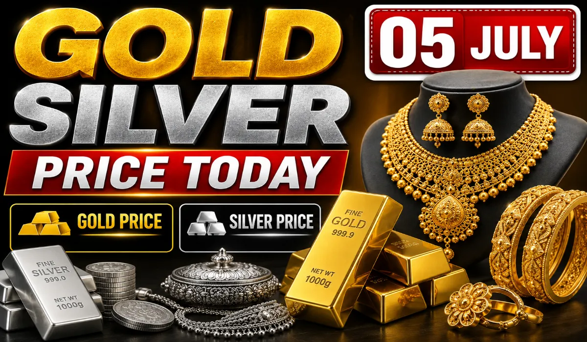 Gold Silver Price Today 05 July