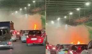 Gurugram-Delhi Dwarka Expressway Tunnel Fire