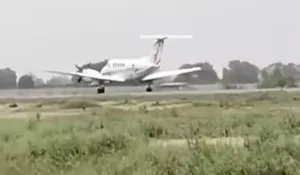Hisar Airport accident averted