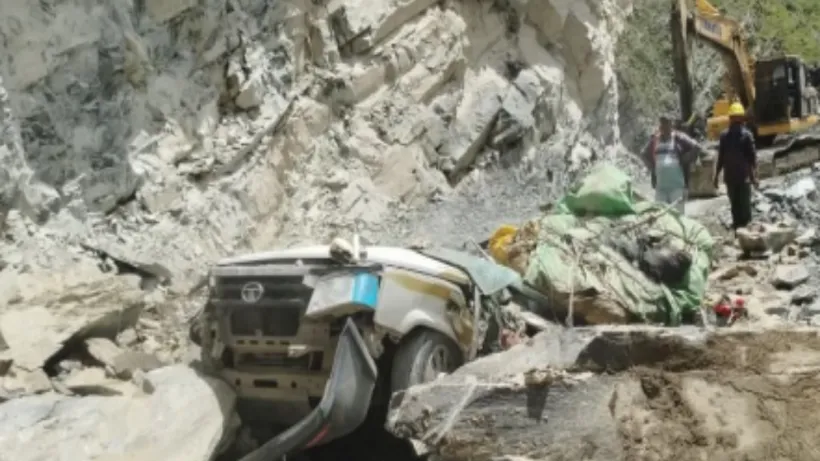 Lahaul Spiti landslide accident