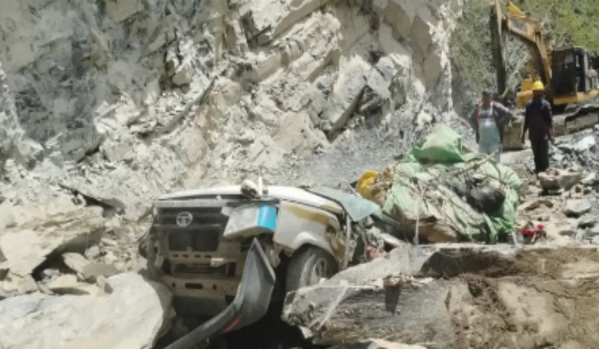 Lahaul Spiti landslide accident