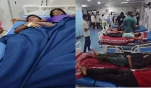 Karnataka Students Hospitalised